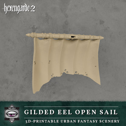 'Gilded Eel' River Barge - Tired World Studio