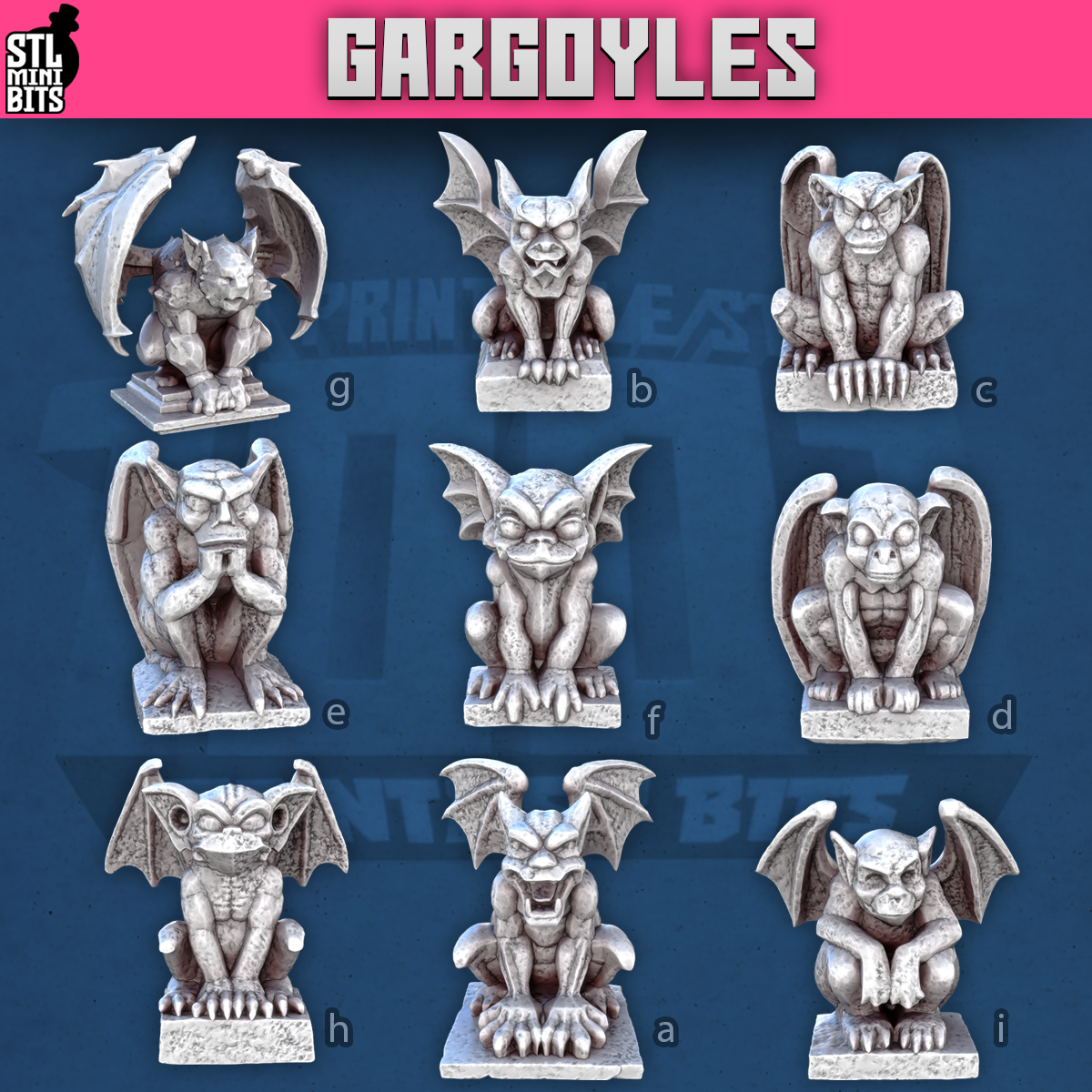 Gargoyle by STL Miniatures