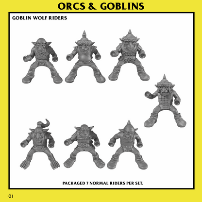 Goblin Wolf Riders By Monstrous Encounters