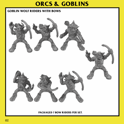 Goblin Wolf Riders By Monstrous Encounters