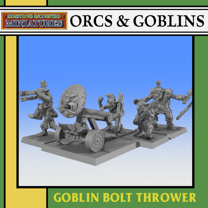 Monstrous Encounters – ORCS & GOBLINS: Bolt Thrower Unit