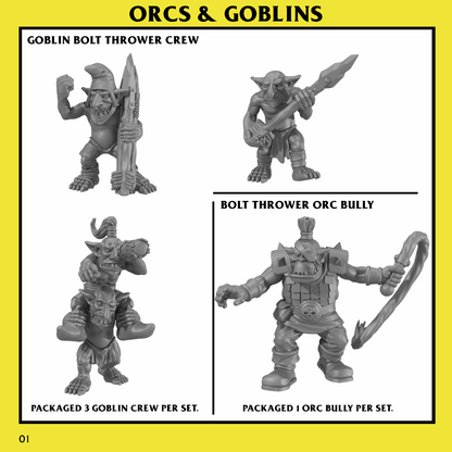 Monstrous Encounters – ORCS & GOBLINS: Bolt Thrower Unit