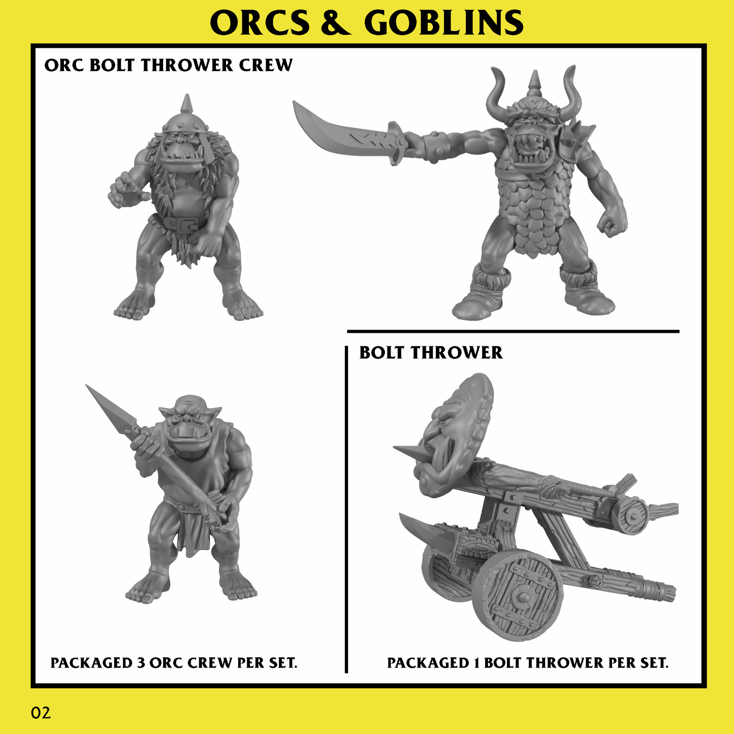 Monstrous Encounters – ORCS & GOBLINS: Bolt Thrower Unit