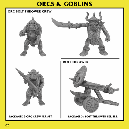 Monstrous Encounters – ORCS & GOBLINS: Bolt Thrower Unit