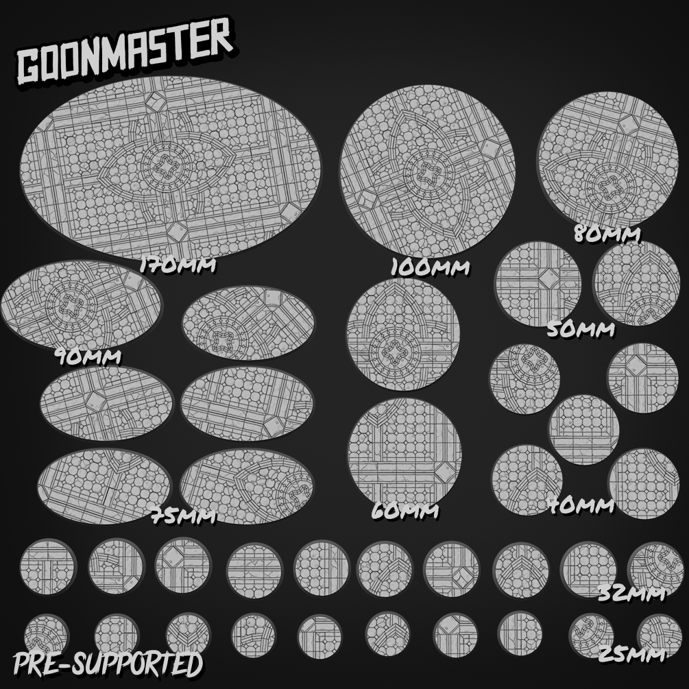Gothic Tile Bases By GoonMaster