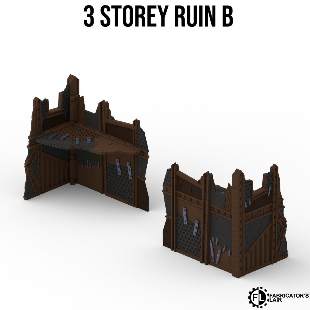 11th Edition Folding Terrain - Greenskin Ruins Set