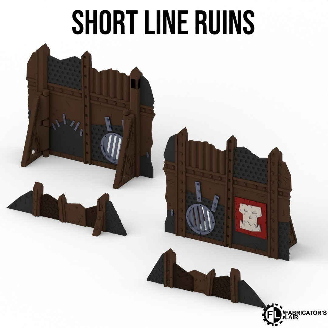11th Edition Folding Terrain - Greenskin Ruins Set