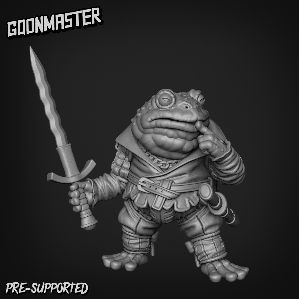Handsome Toad By Goon Master