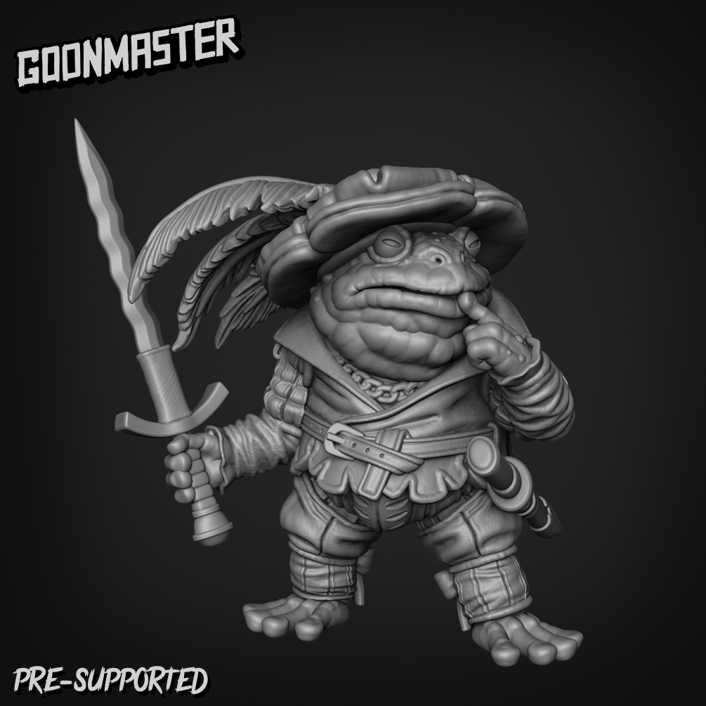 Handsome Toad By Goon Master