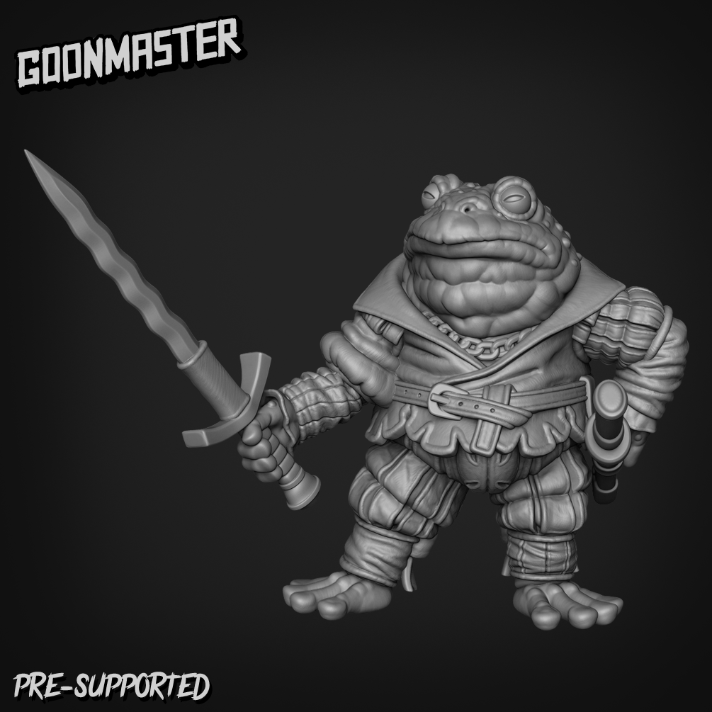 Handsome Toad By Goon Master