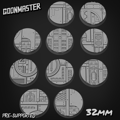 Industrial Sci Fi Floor Bases By GoonMaster