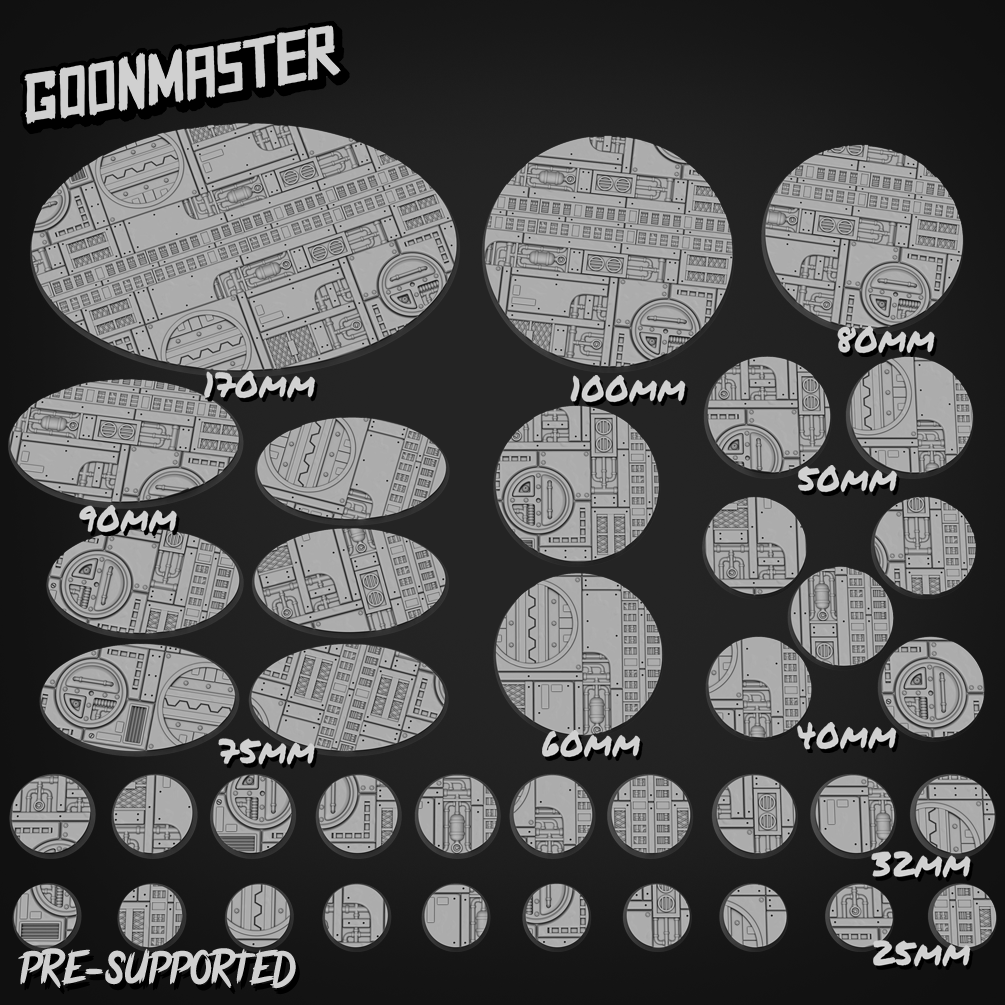 Industrial Sci Fi Floor Bases By GoonMaster