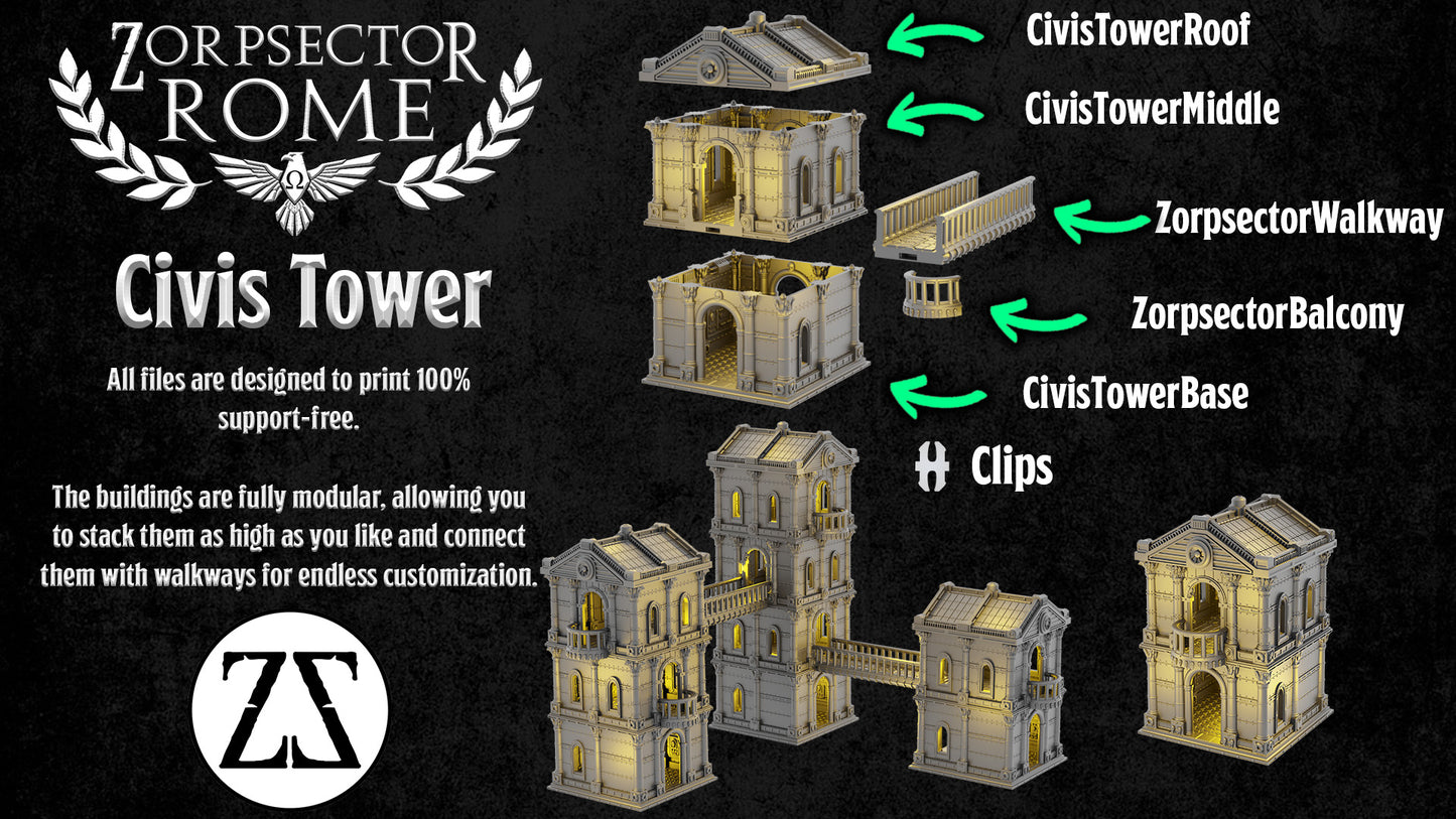 Civis Tower - Zorpsector Rome