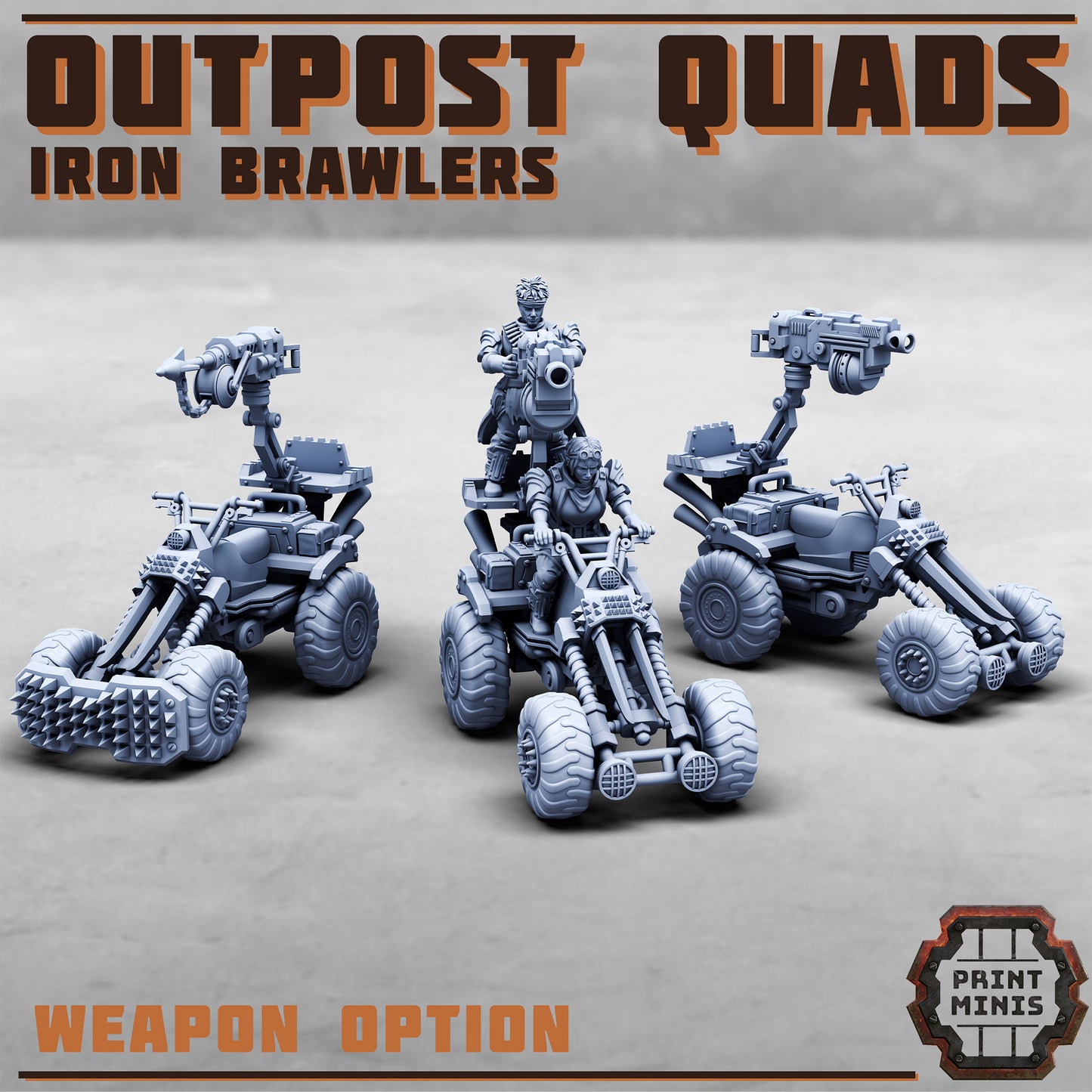 Iron Brawler Quad Bikes