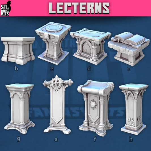 Lecterns by STL Miniatures