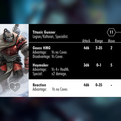 Legion Titanic Gunner By Fragged Miniatures