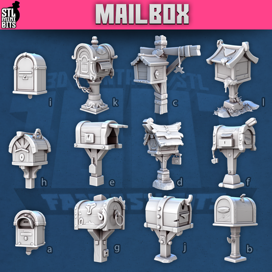 Mailbox by STL Miniatures