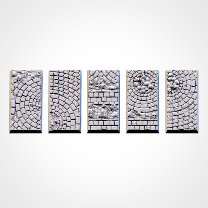 Medieval Road Square Bases By Txarli Factory