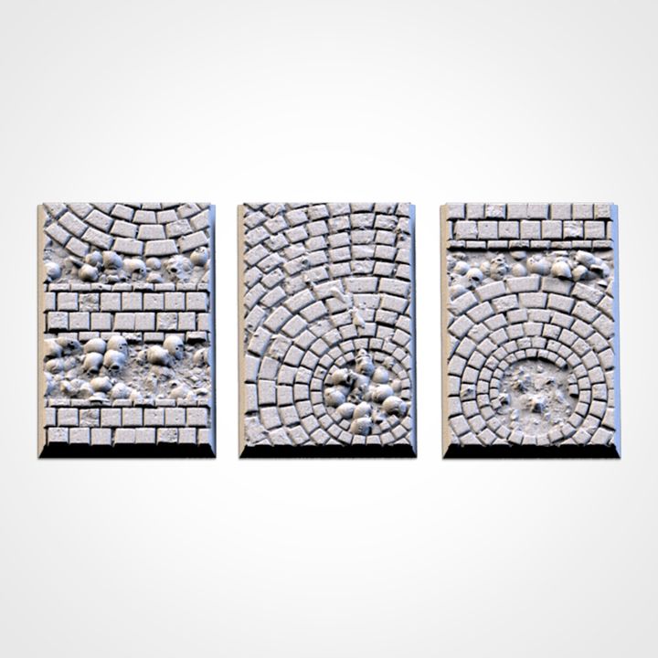 Medieval Road Square Bases By Txarli Factory