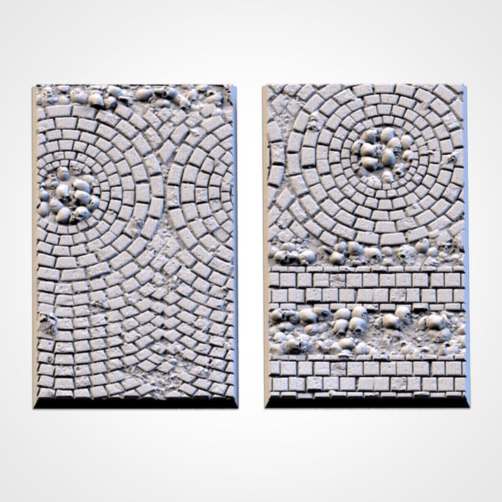 Medieval Road Square Bases By Txarli Factory