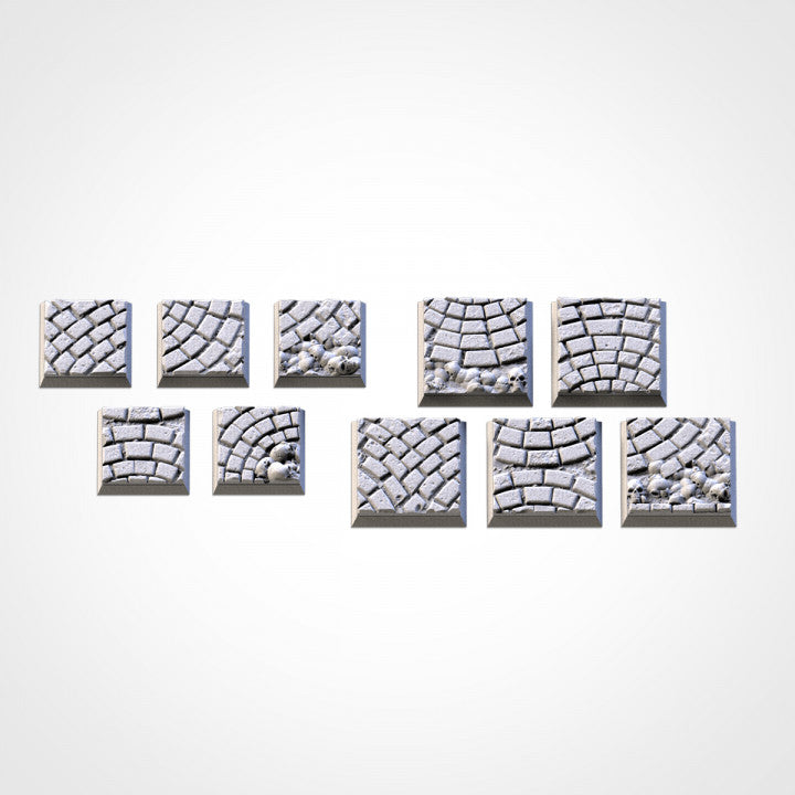 Medieval Road Square Bases By Txarli Factory