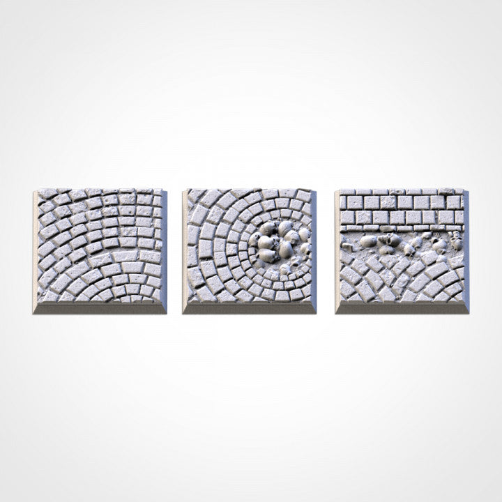 Medieval Road Square Bases By Txarli Factory