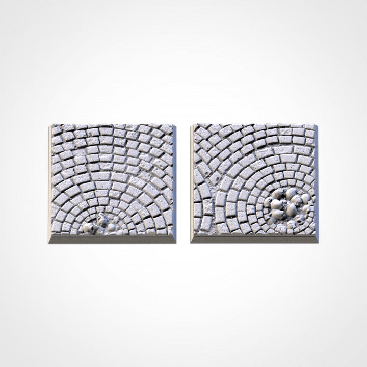 Medieval Road Square Bases By Txarli Factory