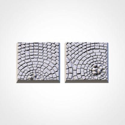 Medieval Road Square Bases By Txarli Factory