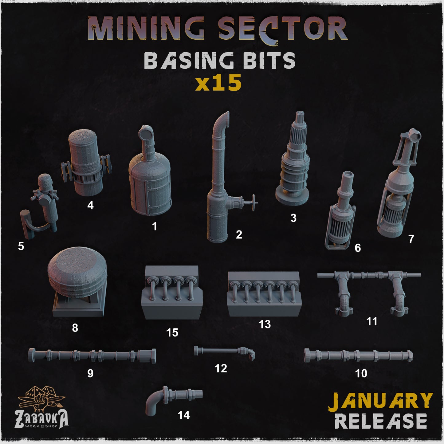 Mining Sector Basing Bits
