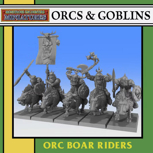 ORCS & GOBLINS: Orc Boar Riders