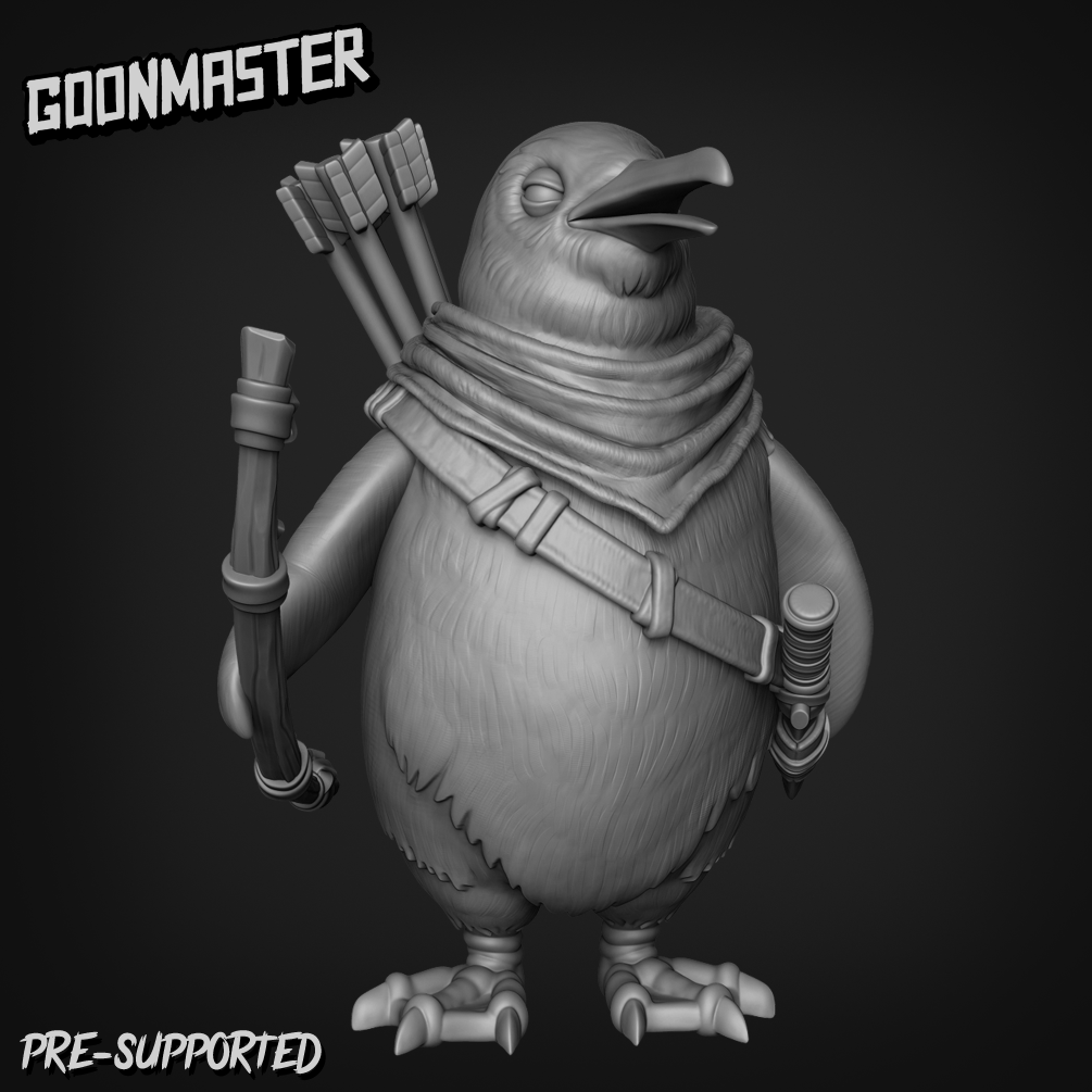 Penguin Archer By Goon Master
