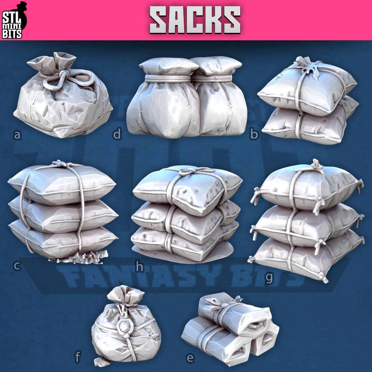 Sacks by STL Miniatures