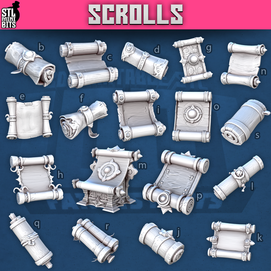 Scrolls by STL Miniatures