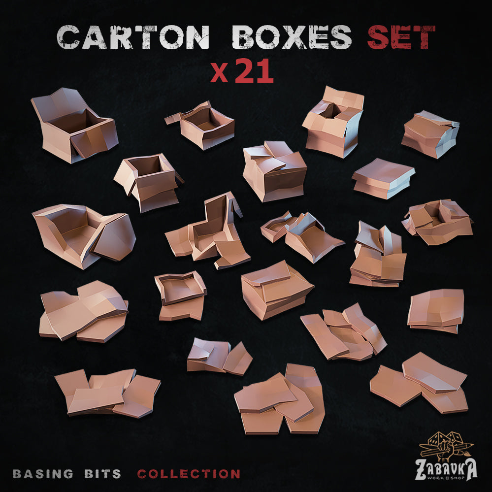 Carton Boxes – Miniature Horde