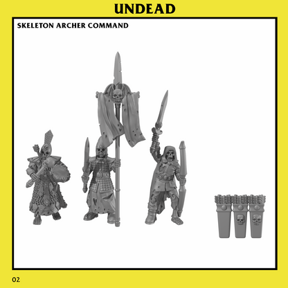 Undead Skeleton Horde Archers Unit by Monstrous Encounters