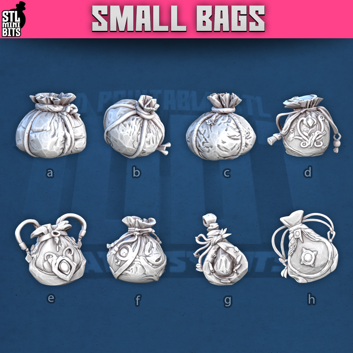 Small Bags by STL Miniatures