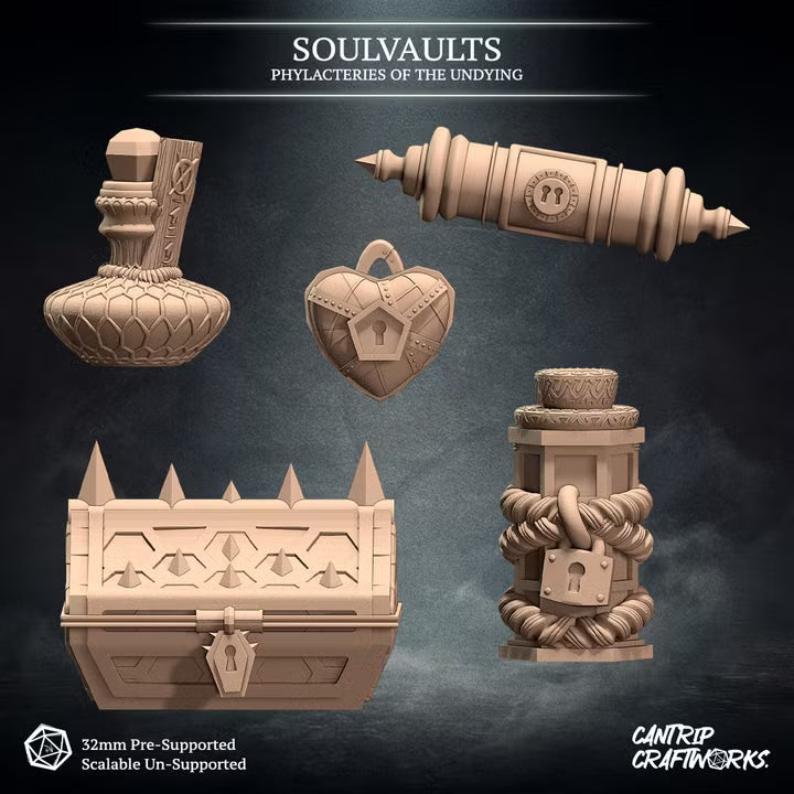 Soulvaults, Phylacteries of the Undying- Basing Bits & Scatter Terrain