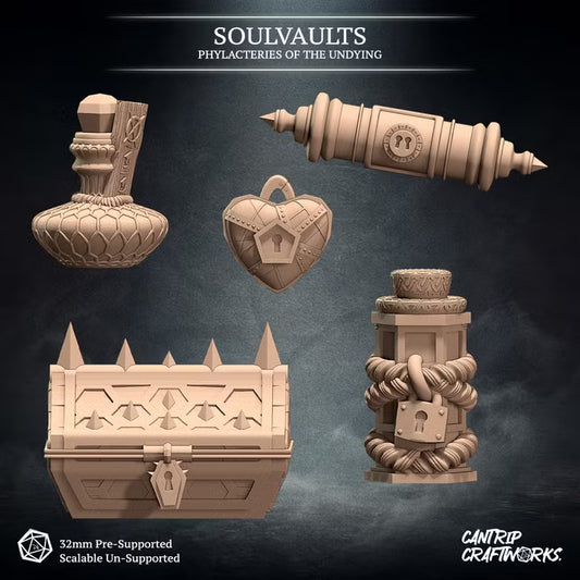Soulvaults, Phylacteries of the Undying- Basing Bits & Scatter Terrain