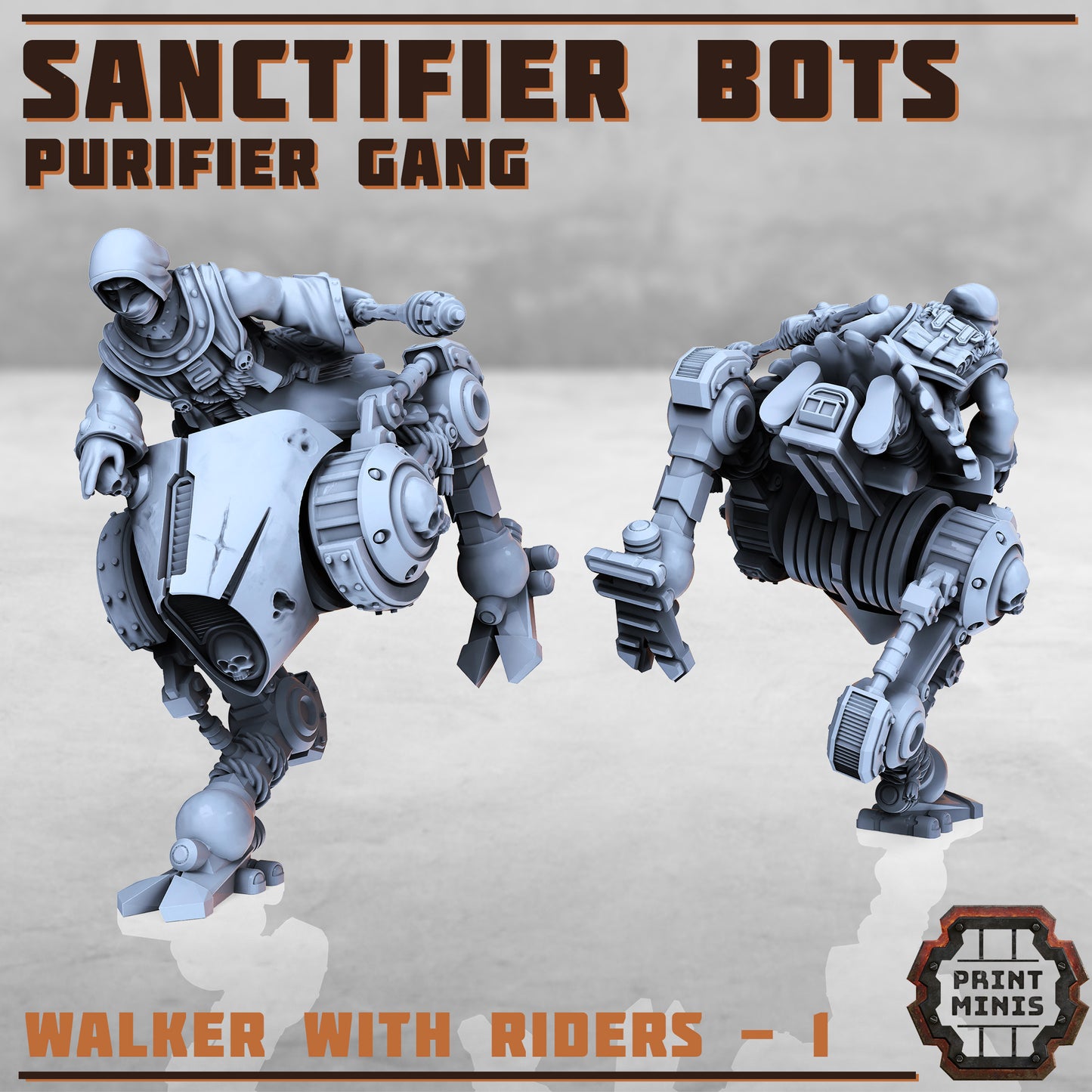 Sanctifier Bots with Purifier Riders