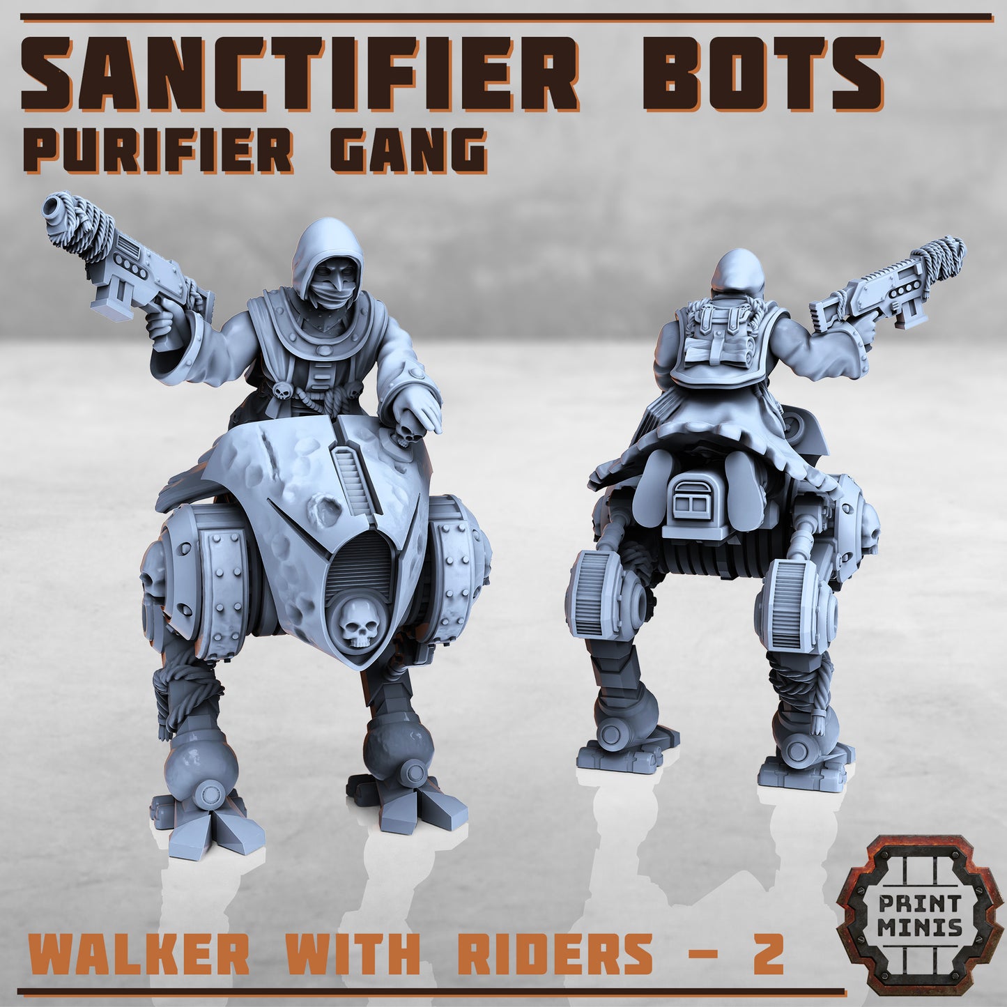 Sanctifier Bots with Purifier Riders