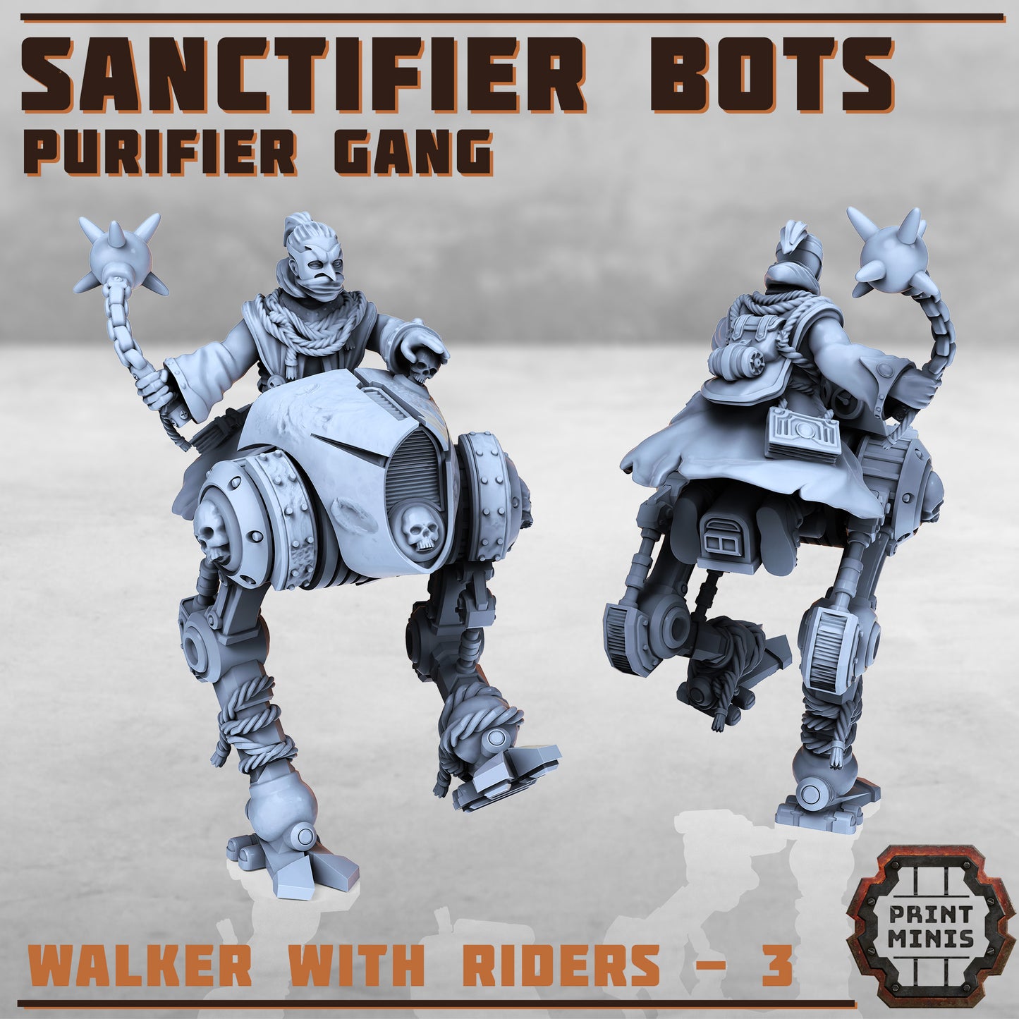 Sanctifier Bots with Purifier Riders