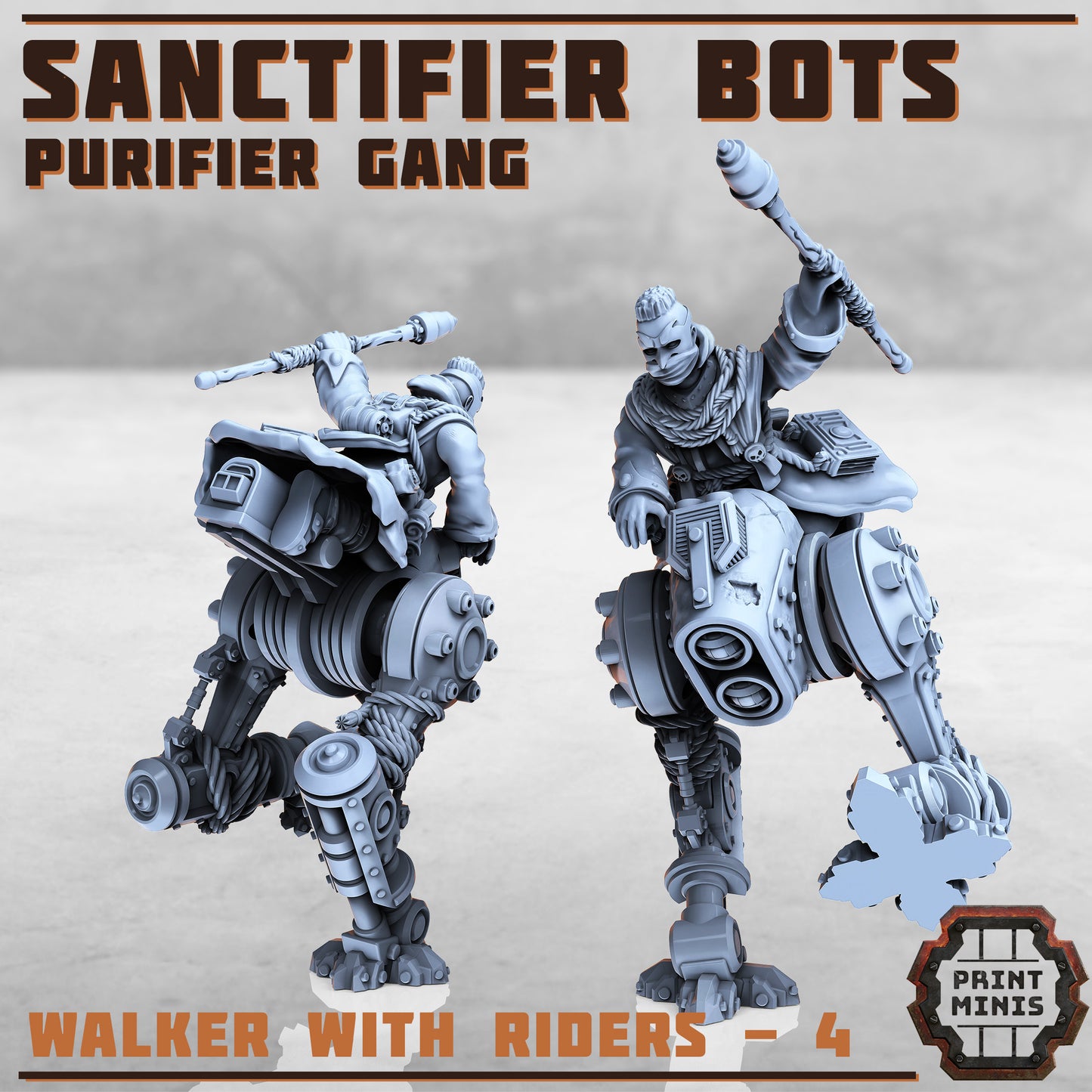 Sanctifier Bots with Purifier Riders