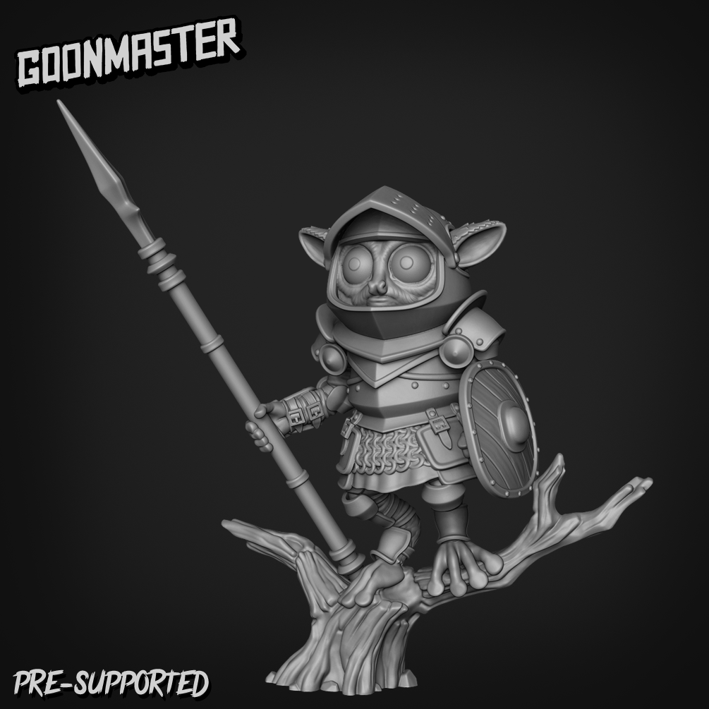 Tiny Tarsier Knight By Goon Master