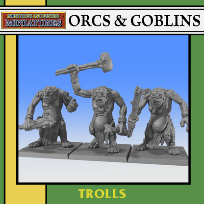 Monstrous Encounters – ORCS & GOBLINS: Troll Unit