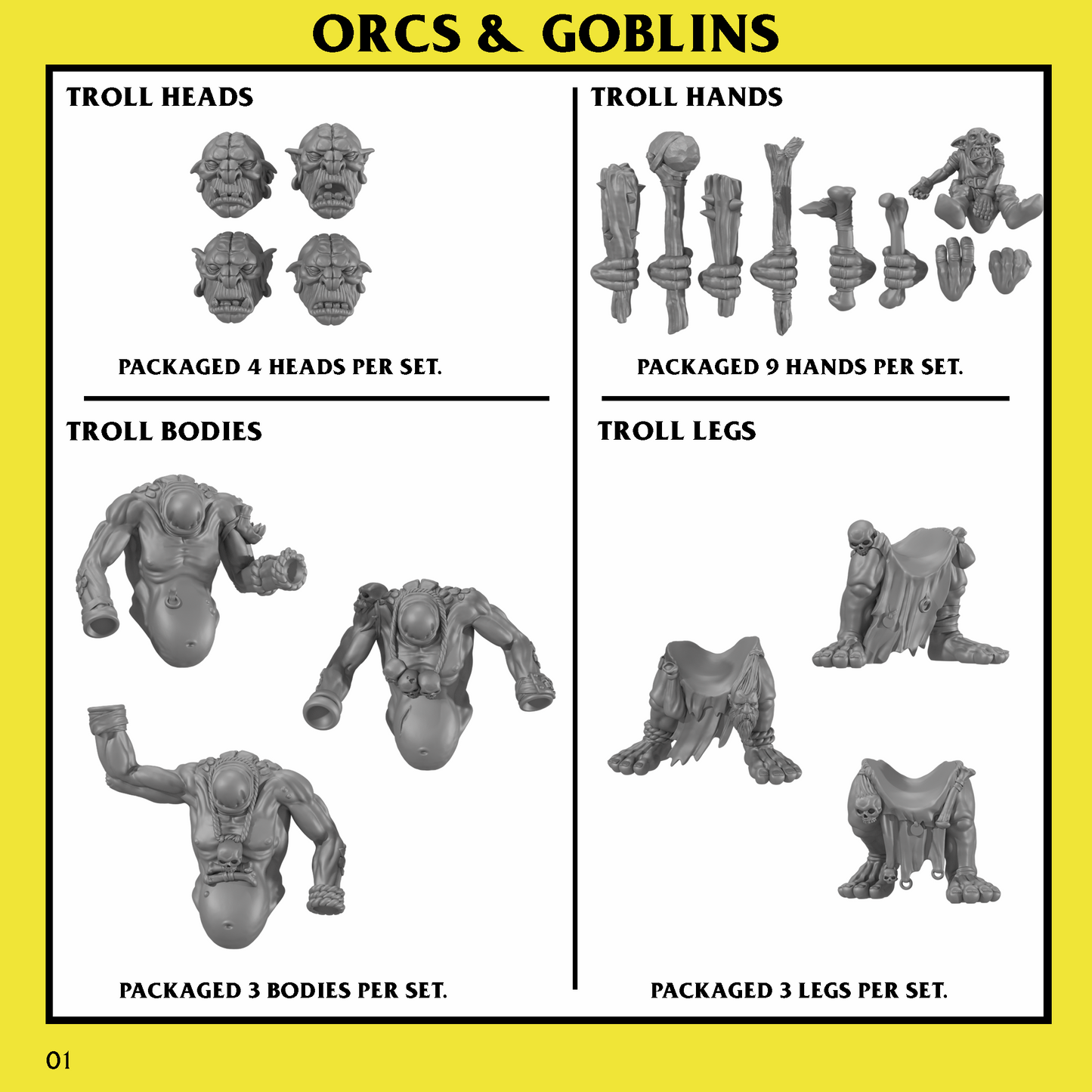 Monstrous Encounters – ORCS & GOBLINS: Troll Unit