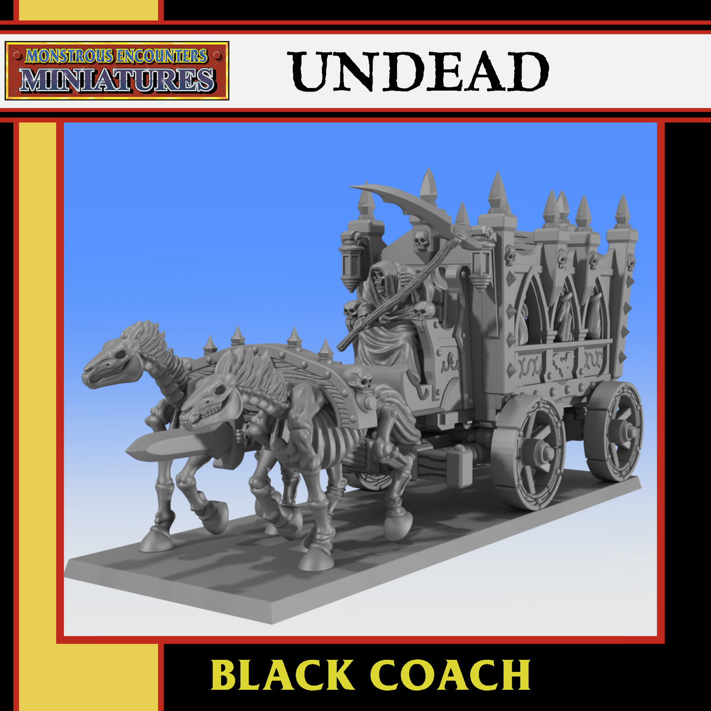 Undead Black Coach by Monstrous Encounters
