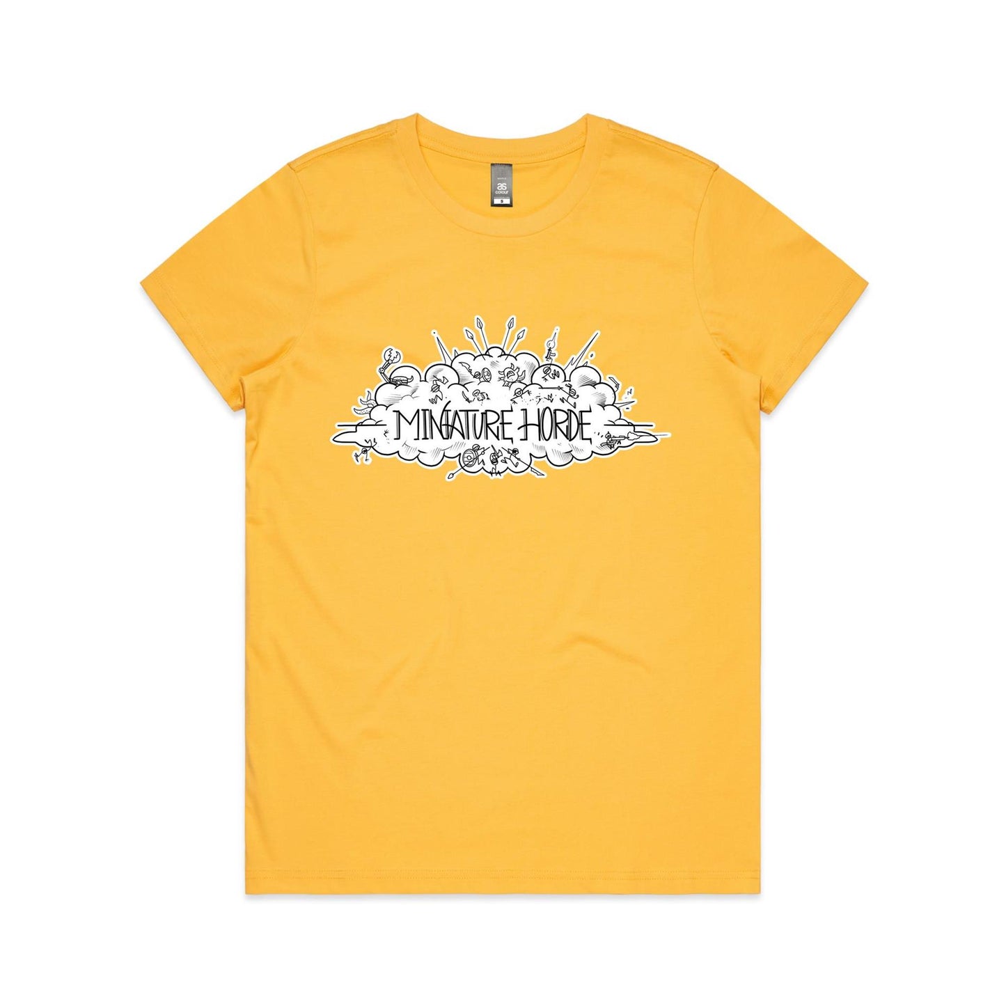 Miniature Horde Logo - Women's Maple Tee