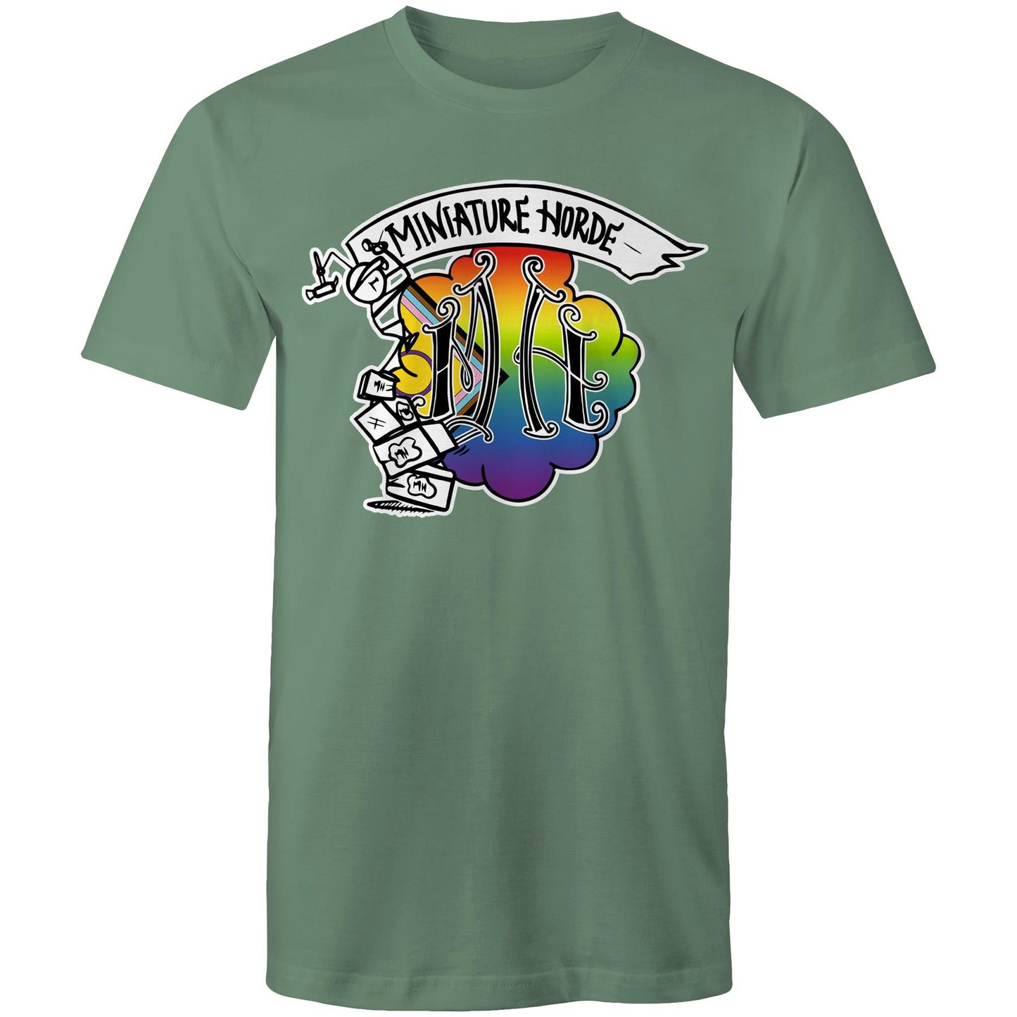 Progressive Pride Flag - Mens T-Shirt