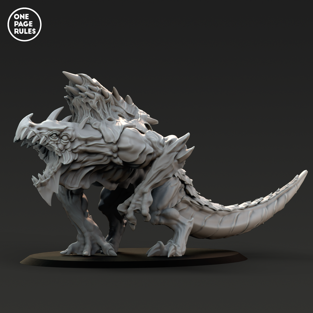 Alien Ravager Carnivo-Rex (Ravager Cannon) - Alien Hives (1 Model) – Miniature Horde