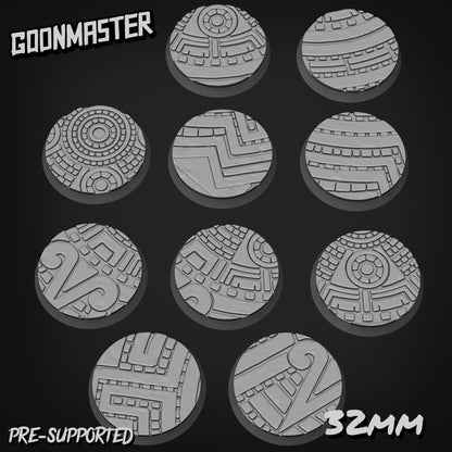 Ancient Temple Pattern Bases By GoonMaster